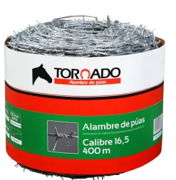 Alambre de púas calibre 16,5 | Herramientas Agroindustriales | Tierragro Colombia