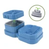 Alimentador Azul Automático Mascotas 2 en 1 comida y agua