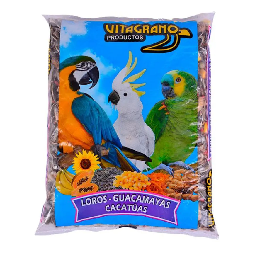 Alimento Loros y Guacamayas 500 gr | Aves | Tierragro Colombia