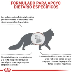 Alimento Para Gato Royal Canin Veterinary Diet Hepatic - 2 Kg