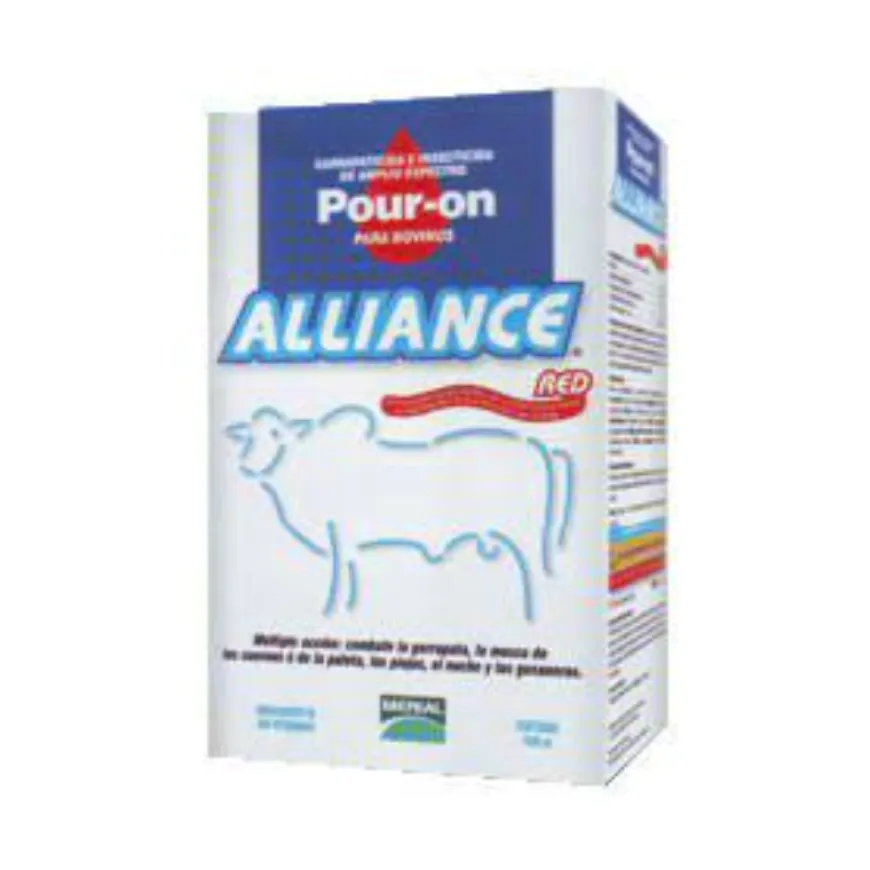 Alliance Pour On x 1 litro Control efectivo de parásitos en bovinos