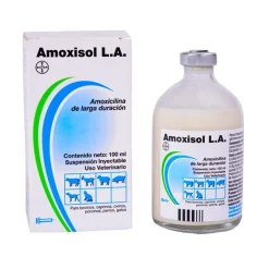 Amoxisol L.A x 100 ml | Farmacia Animales y Mascotas | Tierragro Colombia