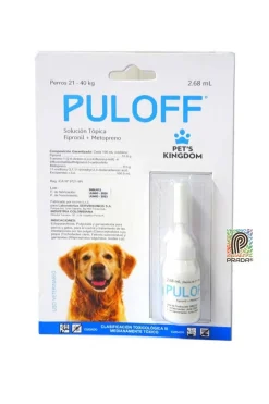 Antiparasitario Puloff Perros 21-40 Kg 2.68 Ml x Und