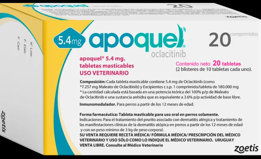 Apoquel 5.4 Mg | Farmacia Animales y Mascotas | Tierragro Colombia
