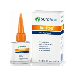 Auritop Gel 30 Gr tratamiento para otitis en perros y gatos