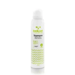 Baño Seco Lookpet X 220 Ml Limpieza sin enjuague para perros
