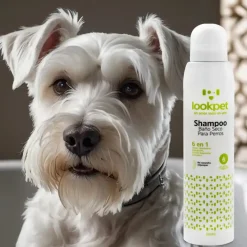 Baño Seco Lookpet X 220 Ml Limpieza sin enjuague para perros