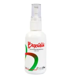 Baxidin con válvula 120 ml Solución antiséptica para perros y gatos