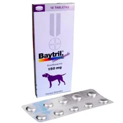 Baytril x 150 mg (10 Tabletas) | Farmacia Animales y Mascotas | Tierragro Colombia