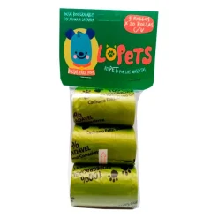 Bolsas Biodegradables popó de perros y gatos. Ecológicas y resistentes