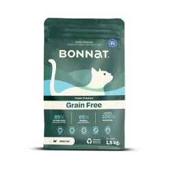 Bonnat Alimento Seco Super Premiun para Gatos Sin Granos