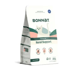 Bonnat Dieta Renal para Gatos Veterinary Diet Feline Renal Suport 2 kg