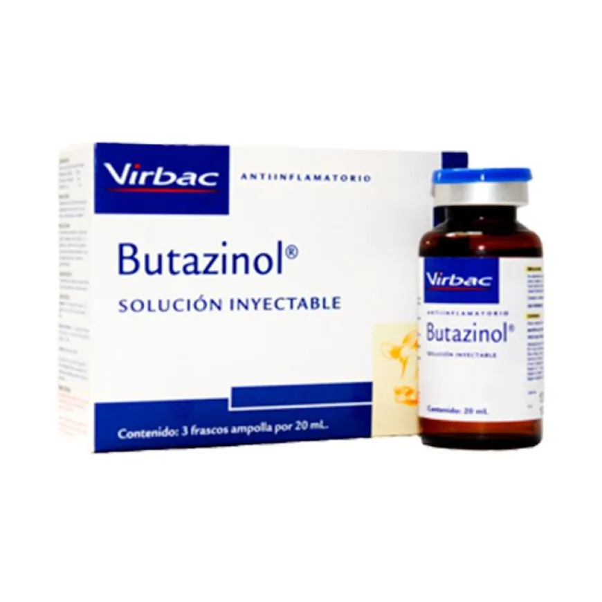Butazinol Iny 20 ml | Farmacia Animales y Mascotas | Tierragro Colombia