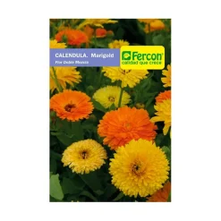 Calendula Flor Doble 1 gr | Semillas Jardín | Tierragro Colombia