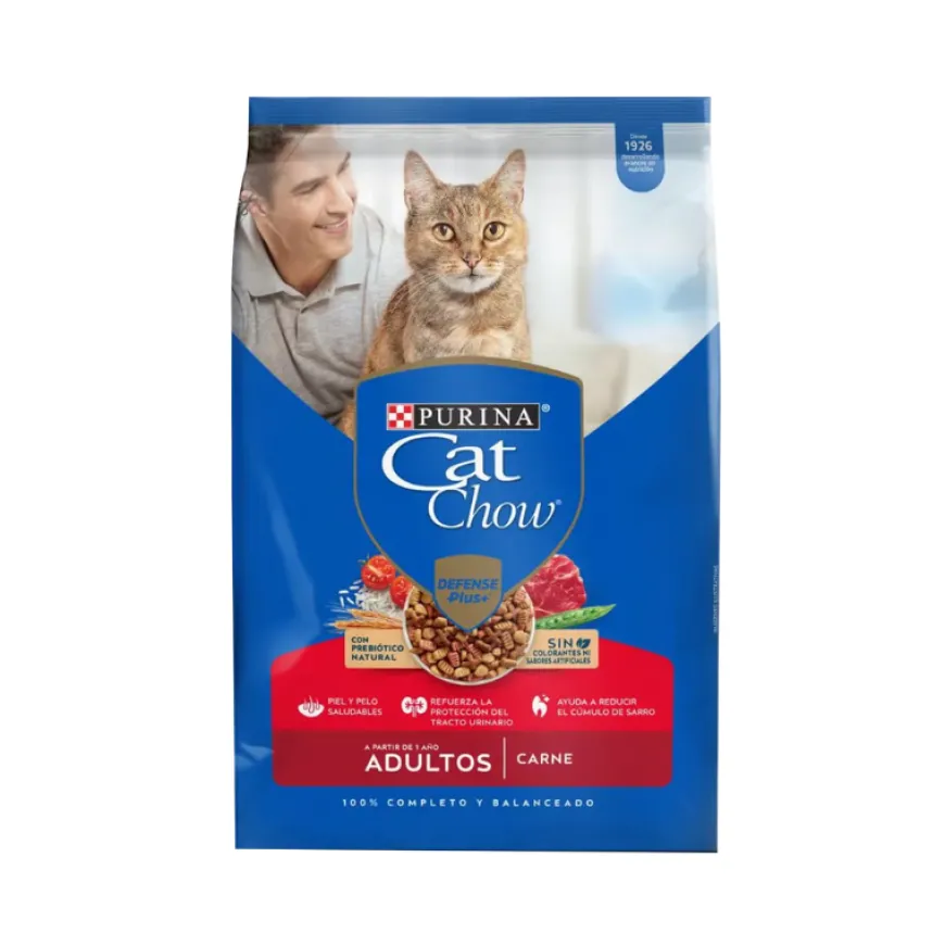Cat Chow Adultos Carne nutrición completa para gatos adultos. Alimento