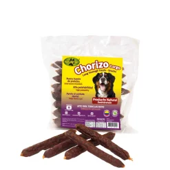 Chorizo Largo Natural Pet para perros. Snack saludable y delicioso