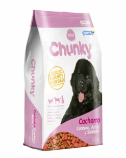 Chunky Cachorro Cordero. Arroz Y Salmón