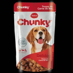 Chunky Delidog trozos carne de res | Nutrición Mascotas y Animales | Tierragro Colombia