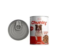Chunky Estofado de Res 400g Alimento Humedo Nutritivo para Perros