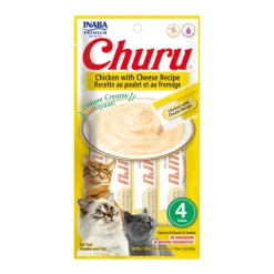 Churu Snack Gato Pollo. Queso x 4 Unds 14 Gr