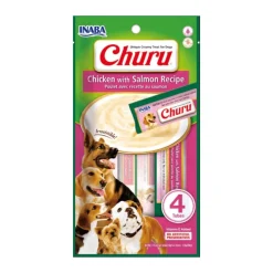 Churu Snack Perro Pollo Salmon x 4 Unds 14 Gr
