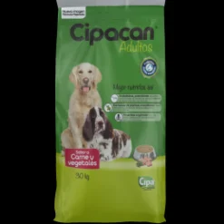 Cipacan Croquetas carne y vegetales | Nutrición Mascotas y Animales | Tierragro Colombia