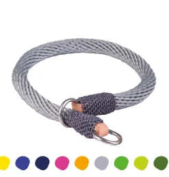 Collar Para Perro En Piola Amarillo