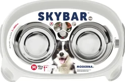 Comedero Alto Doble Skybar Mediano