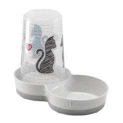 Comedero/Bebedero Tasty Cats In Love | Accesorios Mascotas | Tierragro Colombia