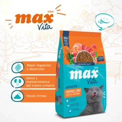 Comida Para Gato Max Vita Adulto Sabores de mar 1 kg