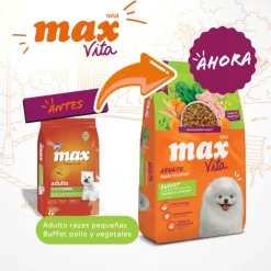 Comida Para Perro Max Vita Adulto Razas Pequeñas 1kg