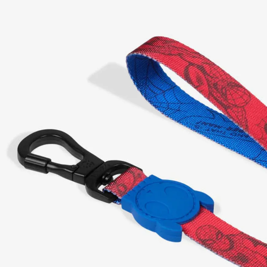Correa Spider-Man para perro Marvel diseño resistente. Zeedog