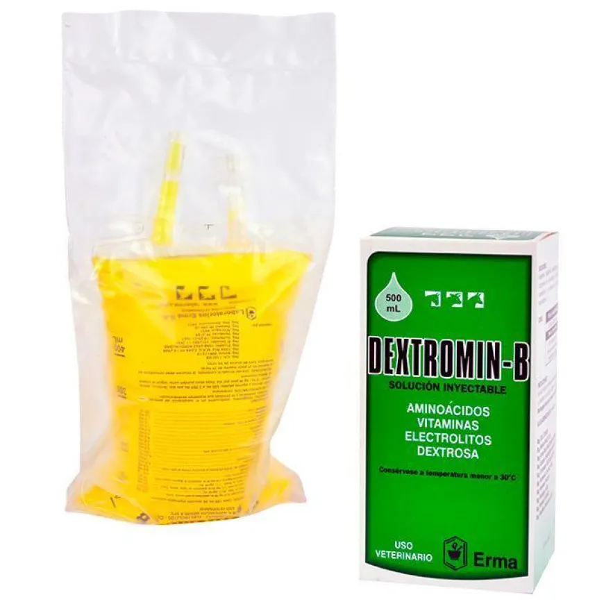 Dextromin B x 500 ml | Bovinos | Tierragro Colombia