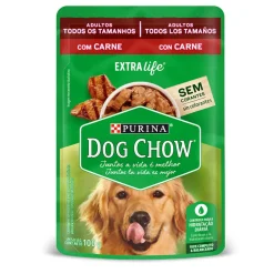 Dog Chow cachorros trozos jugosos pollo x 100 gr | Nutrición Mascotas y Animales | Tierragro Colombia