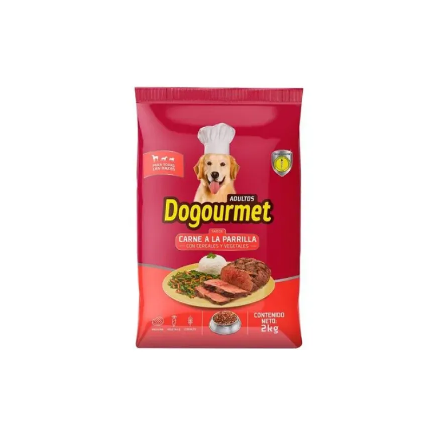 Dogourmet Carne Parrilla Adulto 2 Kg Sabor y nutrición total