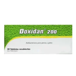Doxidan 20 mg, 100 mg y 200 mg - Antibacteriano para Perros y Gatos