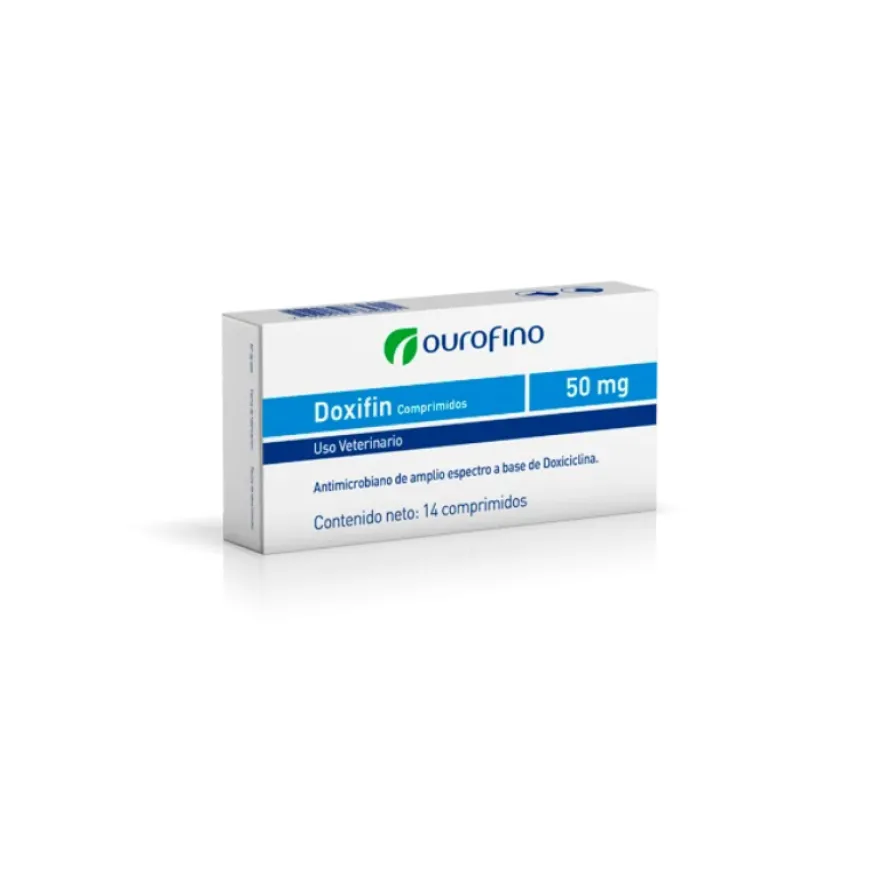 Doxifin 50 mg antibiótico para perros y gatos