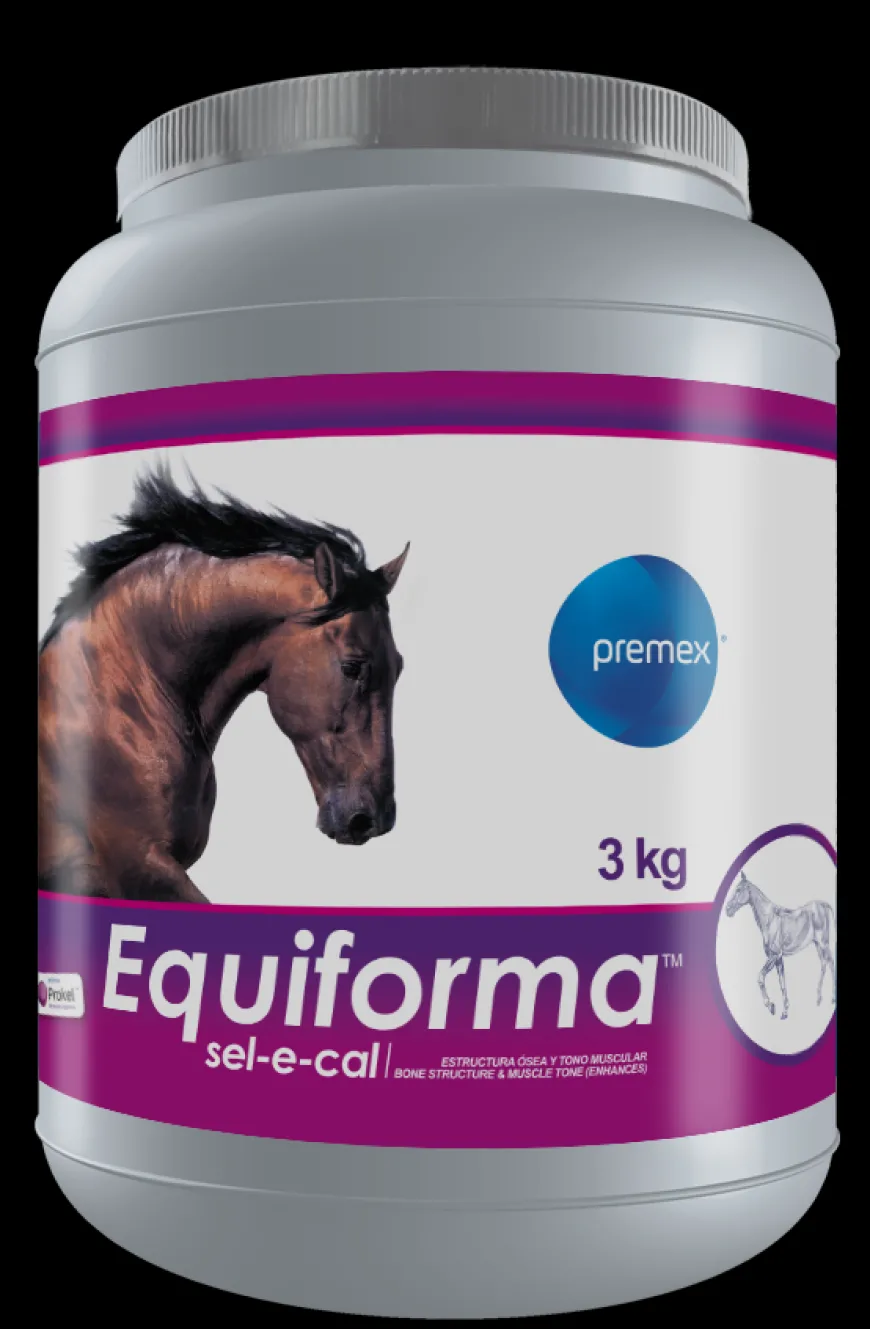Equiforma Sel-E-Cal 3 Kg Suplemento para Caballos con Calcio y Magnesio