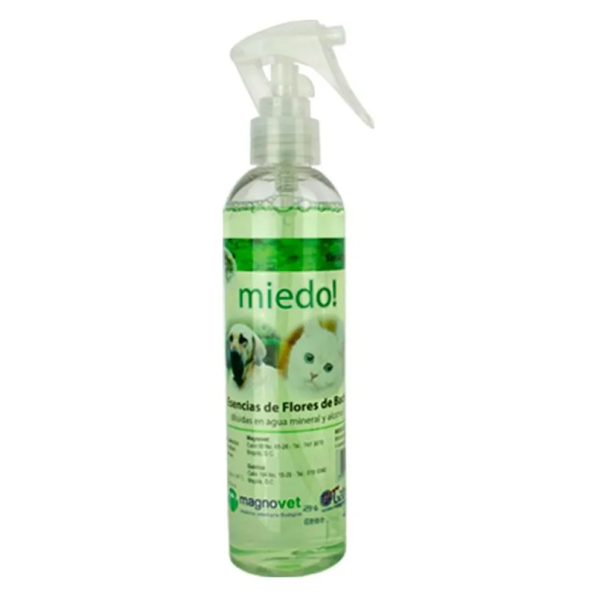 Esencia Floral Miedo Spray 250 ml | Farmacia Animales y Mascotas | Tierragro Colombia