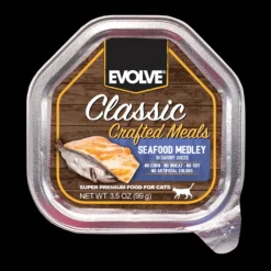 Evolve Cat Alimento Húmedo Gato Sabor Mariscos Clásico 99G