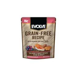 Evolve Cat Alimento Húmedo Gato Sabor Salmón Sin Granos 85G