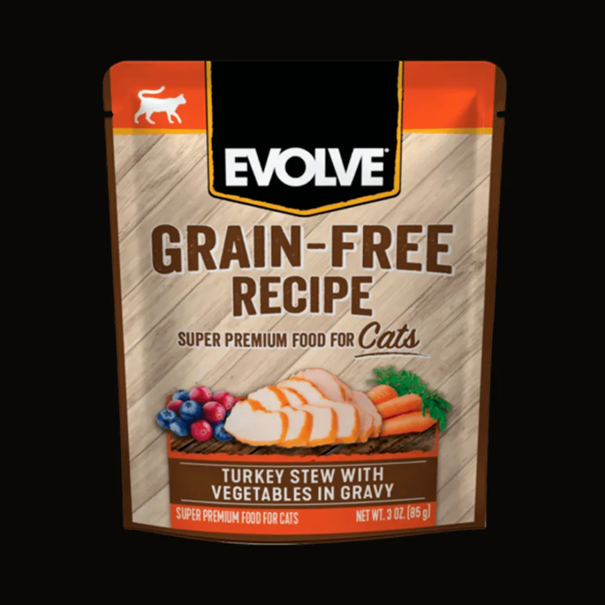 Evolve Cat Alimento Humedo Gato Sabor Pavo
