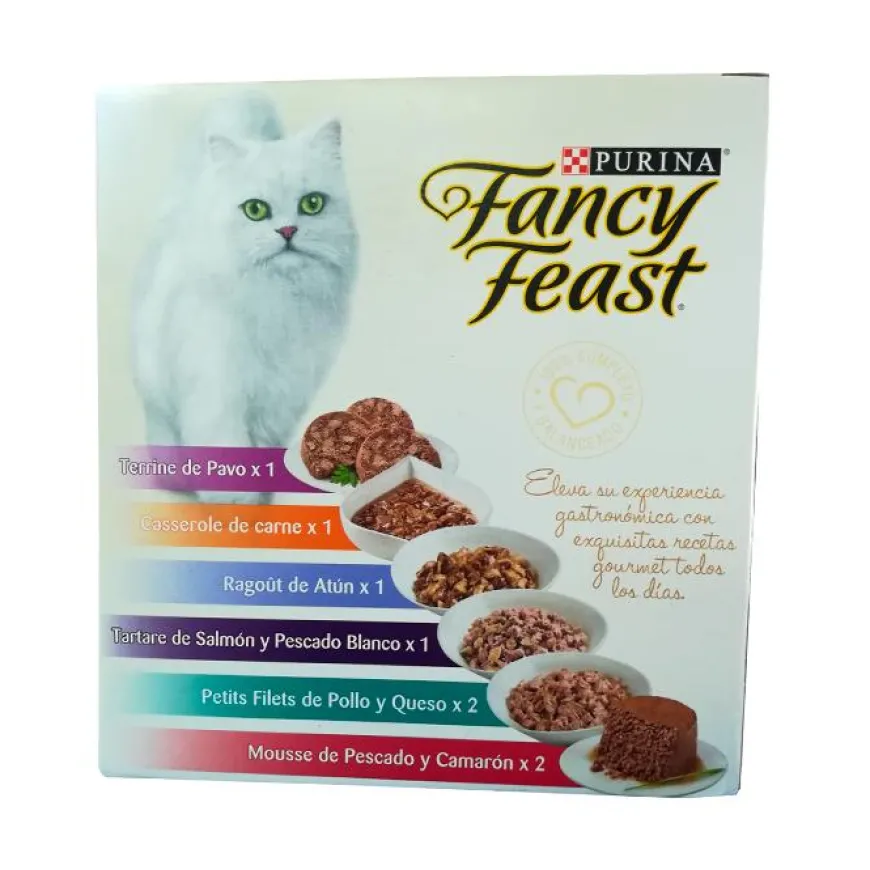 Fancy Feast 85 gr Surtido (8 Uds) | Nutrición Mascotas y Animales | Tierragro Colombia