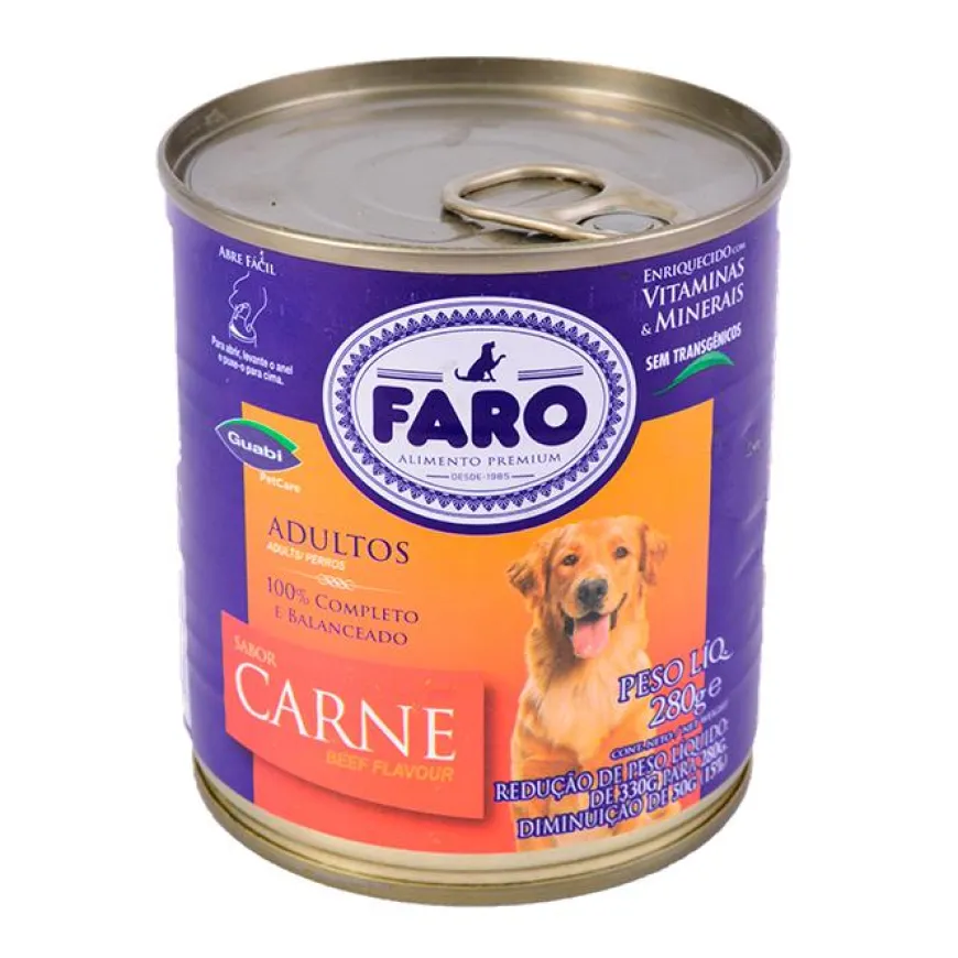 Faro Adultos Carne Lata 280 gr | Nutrición Mascotas y Animales | Tierragro Colombia