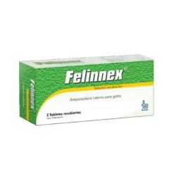 Felinnex Caja x 2 Tabletas antihelmíntico para gatos en Tierragro