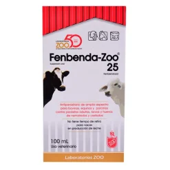 Fenbenda-Zoo 25% para bovinos, equinos y porcinos Control de parásitos