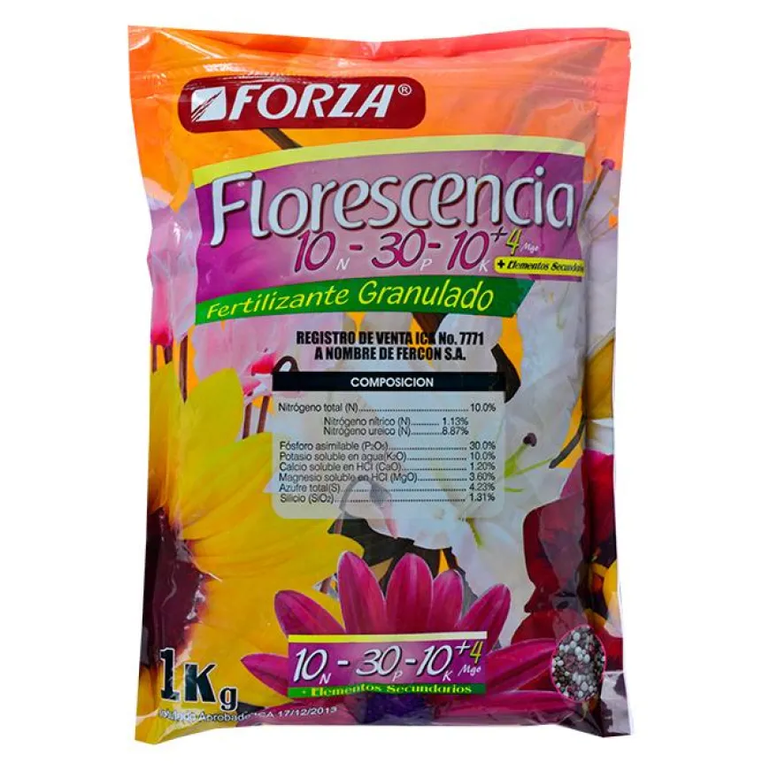 Fertilizante 10-30-10 - 1 kg | Fertilizantes Jardinería | Tierragro Colombia