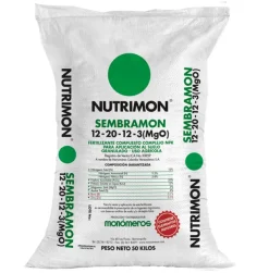 Fertilizante Sembramon 12 20 12 3 4 x 50 Kg Nutrición para Cultivos