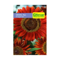 Flor Girasol Rojo 0.5 gr | Semillas Jardín | Tierragro Colombia