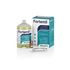 Fortemil 500 ml recuperación animal para bovinos y equinos